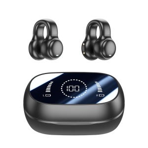 Open-Ear Clip Headphones, Secure Fit for Sports & Daily Use