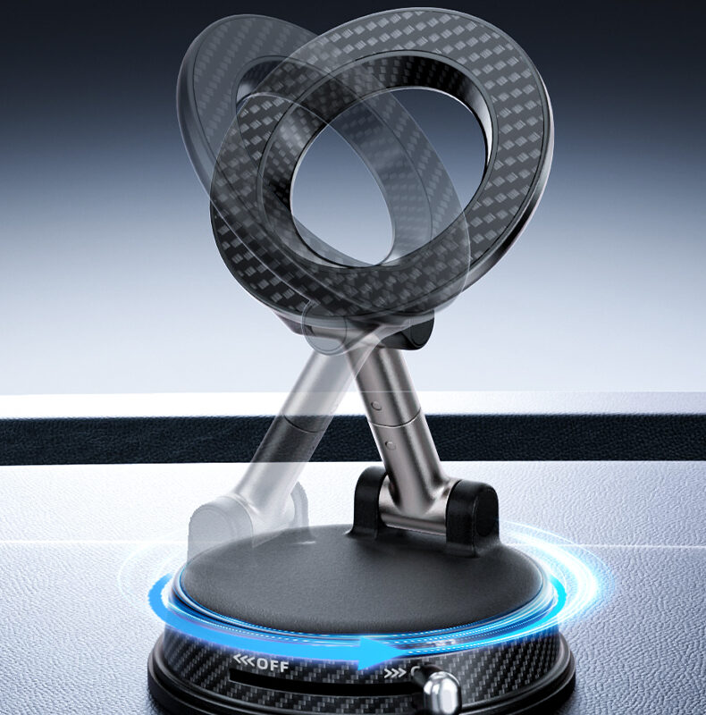 All-Purpose Vacuum and Magnetic Car Holder