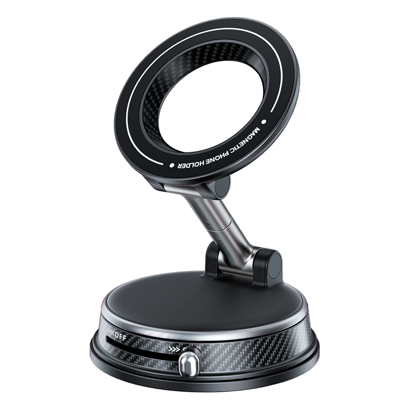 adjustable angle magnetic phone stand for car
