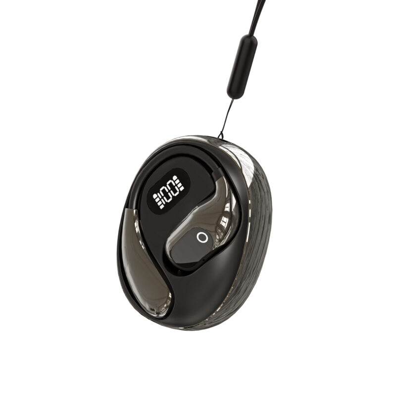 on-ear smart earbuds with touch control