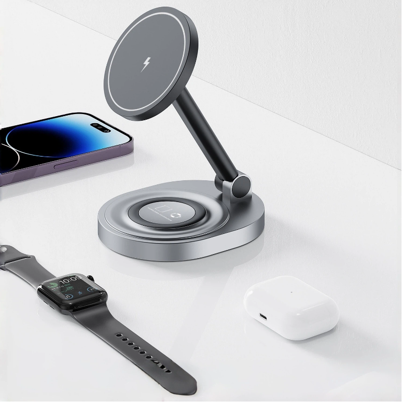 magsafe compatible 2 v 1 wireless charger