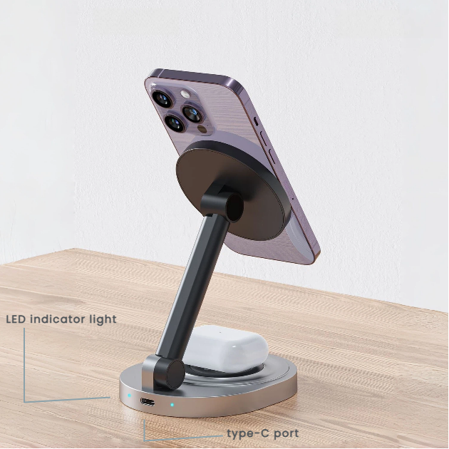 space saving magsafe compatible dock