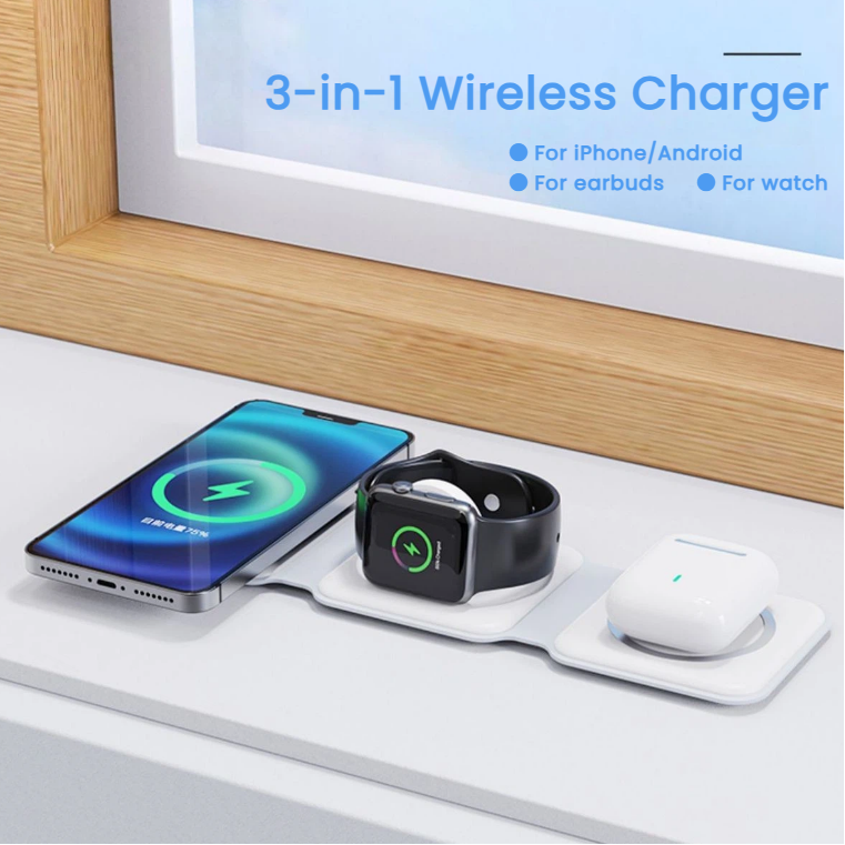 Quick charge 3.0 magnetic wireless charger