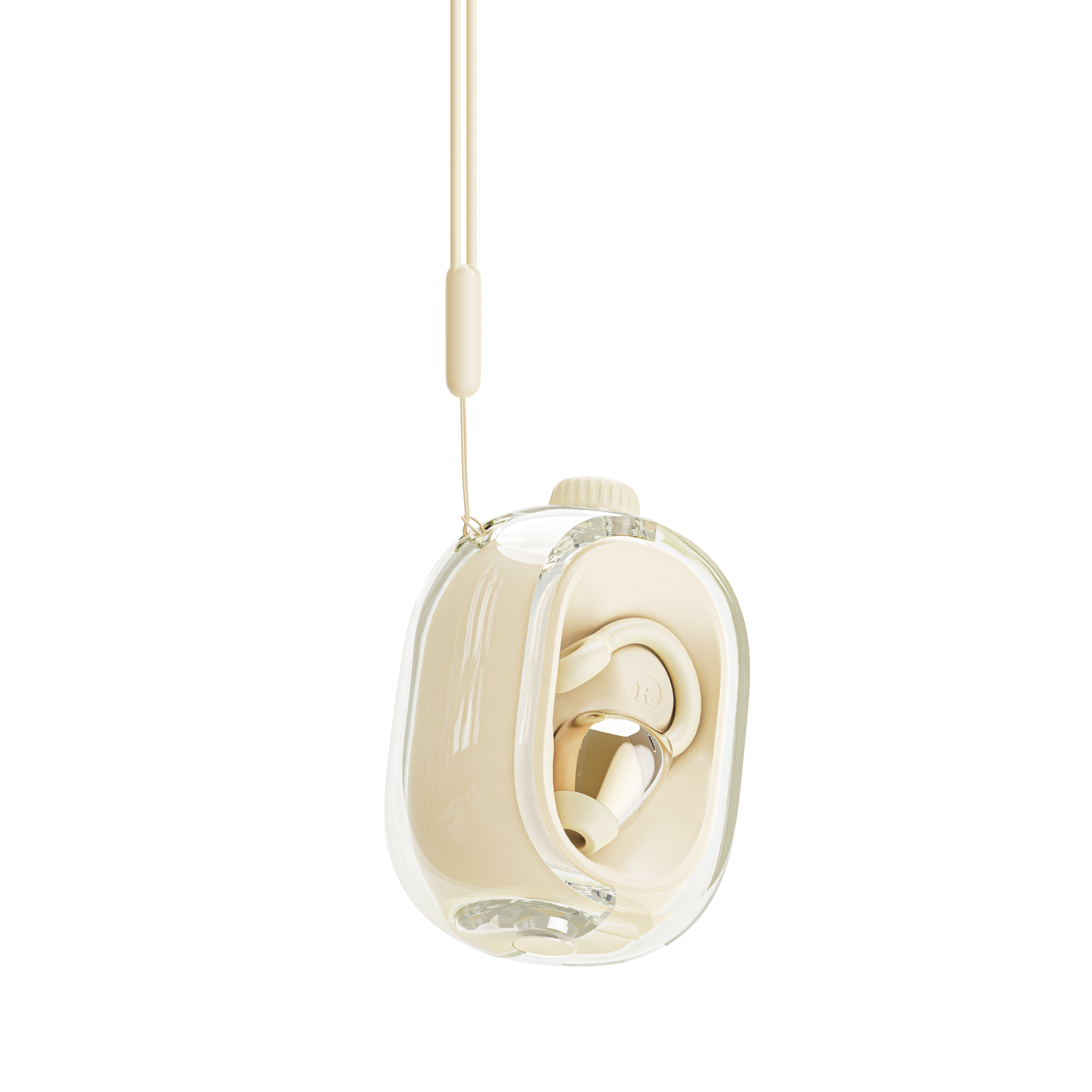 rotary touch control Clip-on In-Ear TWS Earbuds