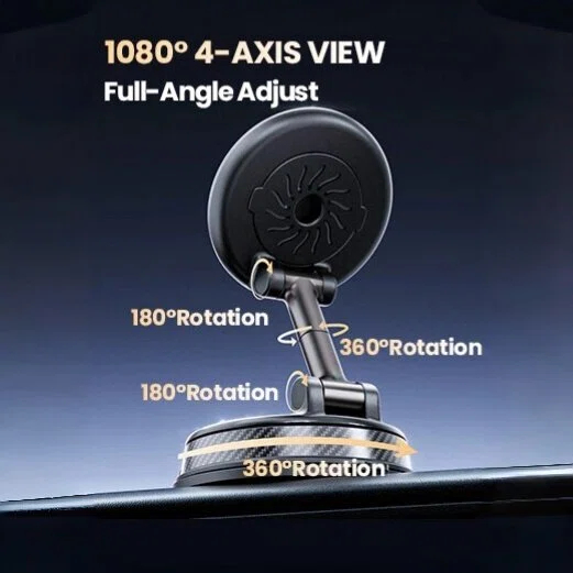 Adjustable Aromatic MagSafe Mobile Stands, Dashboard MagSafe Stand with Dual Features, Adjustable MagSafe Stand with Air Freshener