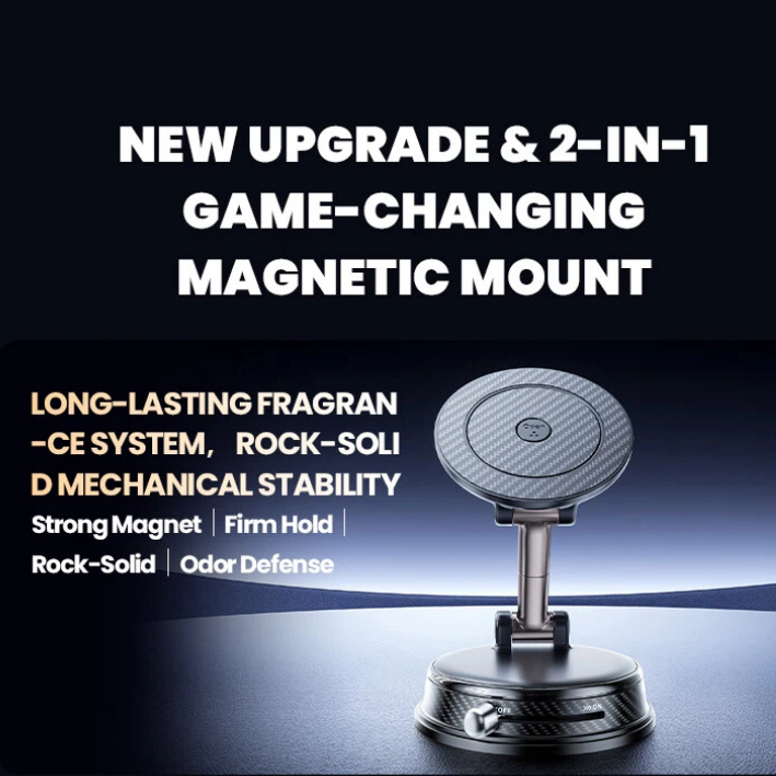 Adjustable Aromatic MagSafe Stand for wall/bathroom