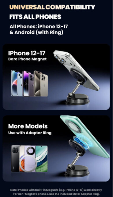 Compact Foldable MagSafe Stand with Aroma