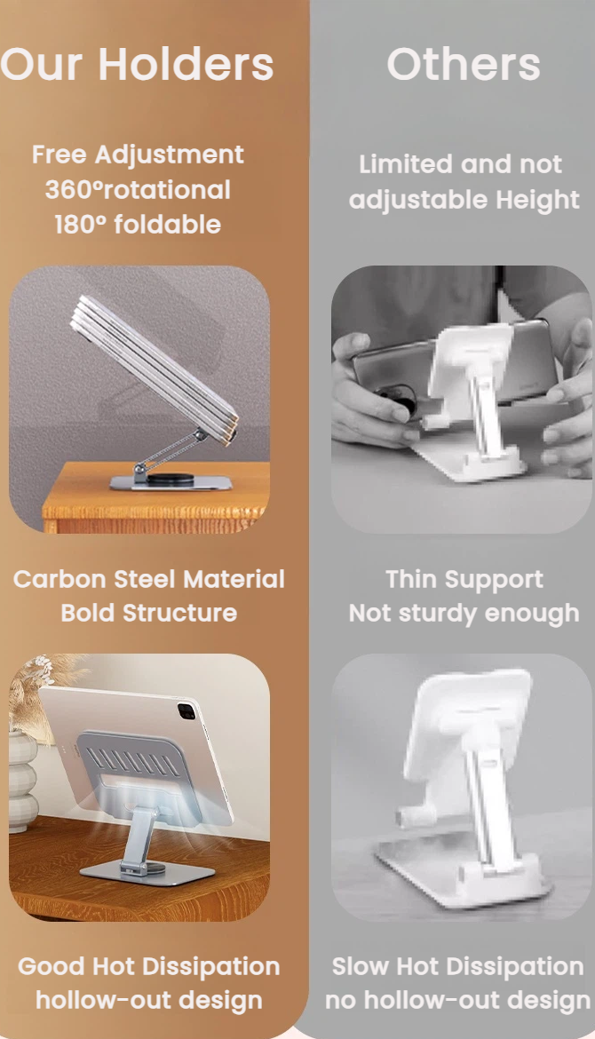 Industrial grade carbon steel tablet holder