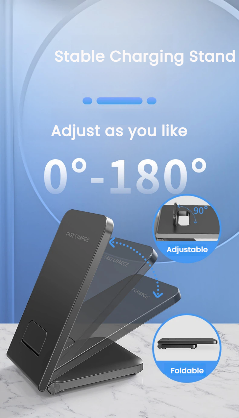 caricabatterie wireless ABS ecologico