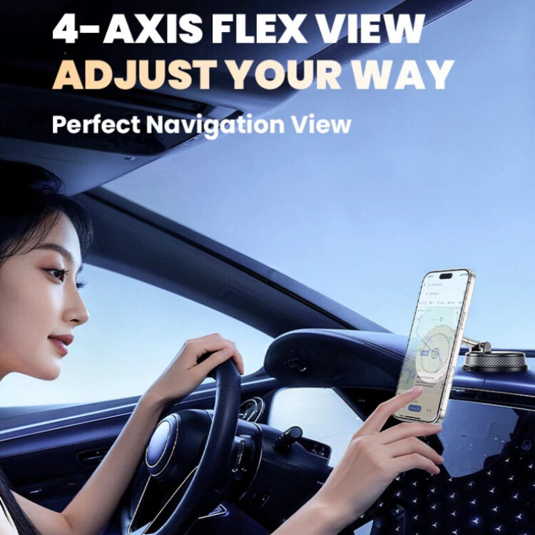 Adjustable Aromatic MagSafe Mobile Stands, Adjustable MagSafe Stand for Wall Mounting, MagSafe Stand for Cars with Air Freshener