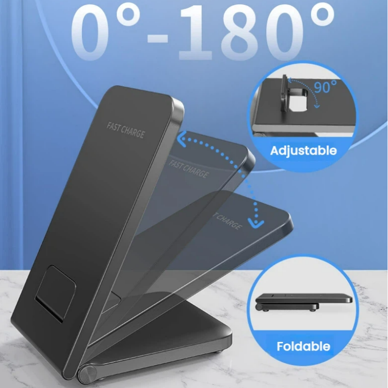 caricabatterie wireless con protezione da sovraccarico