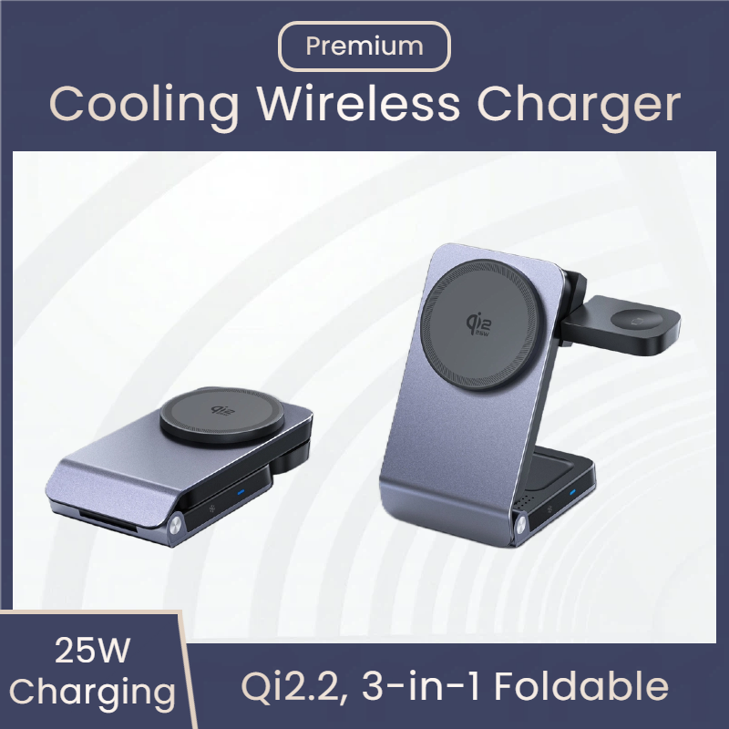 cooling wireless charger qi2.2