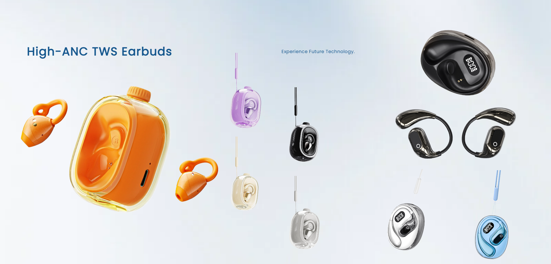 Laica oem custom high-quality sound open-ear headphones wireless