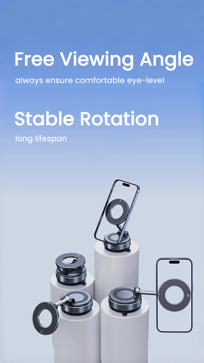 Magnetic charging station for office desk