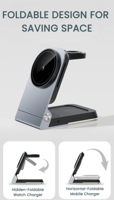 Laica fast charging magsafe wireless charger