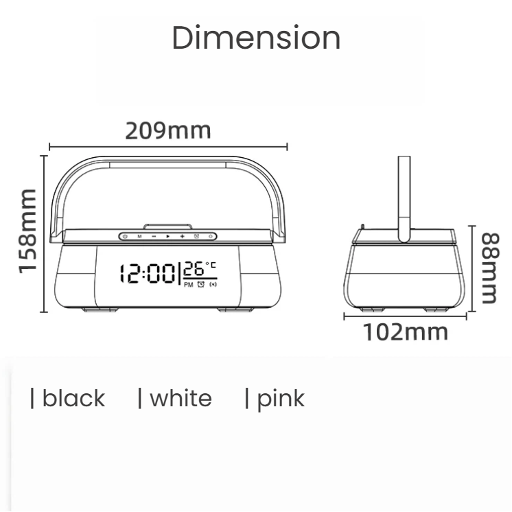 portable speaker with built-in wireless charger
