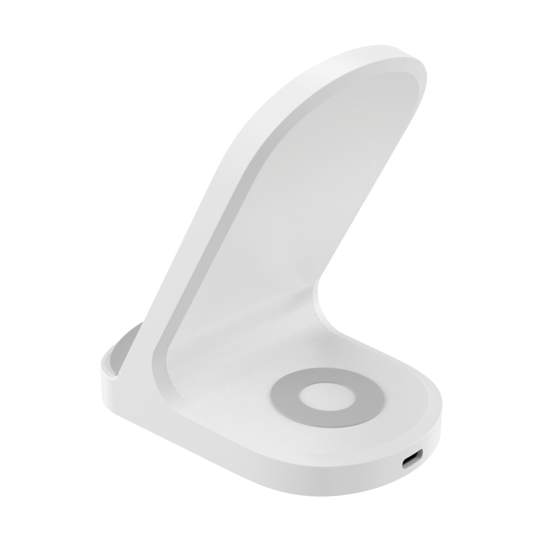 compact wireless charging stand for office