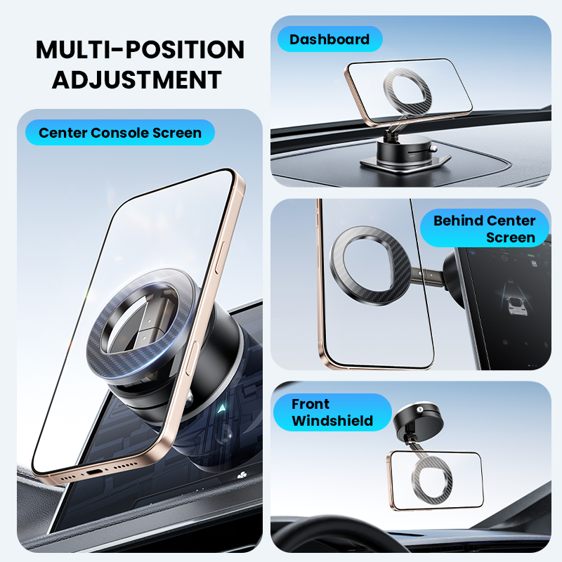vibration proof phone holder for car
