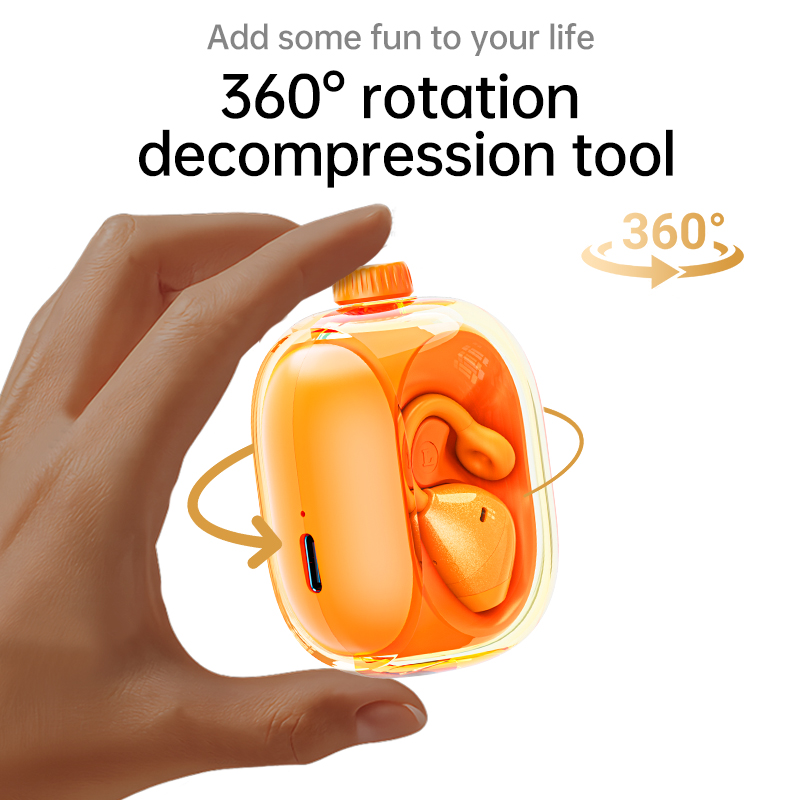 Clip-on In-Ear TWS Earbuds for conference and meetings