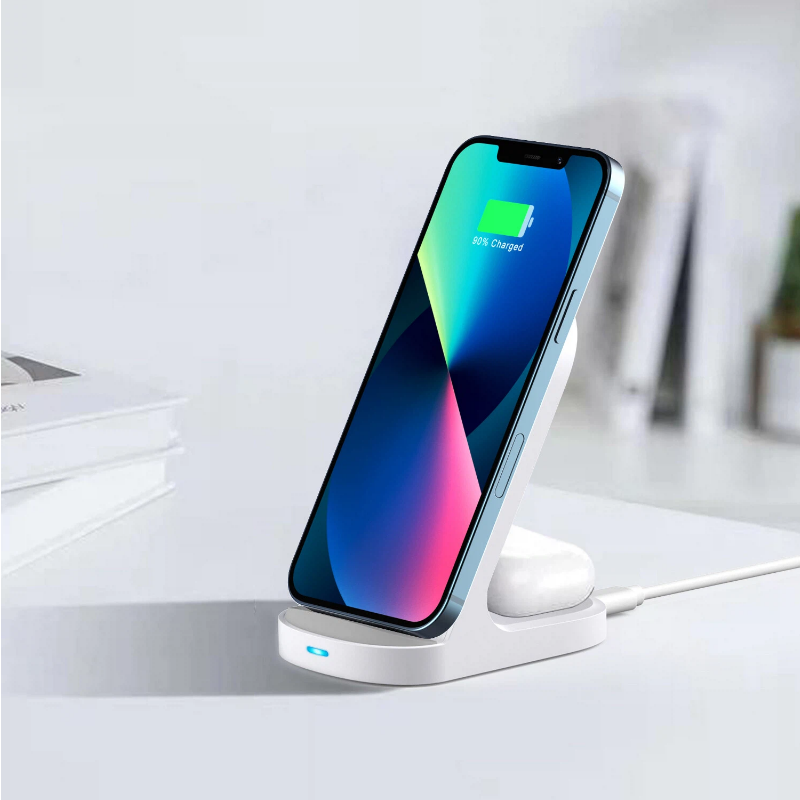 workspace organizer with wireless charging 15w