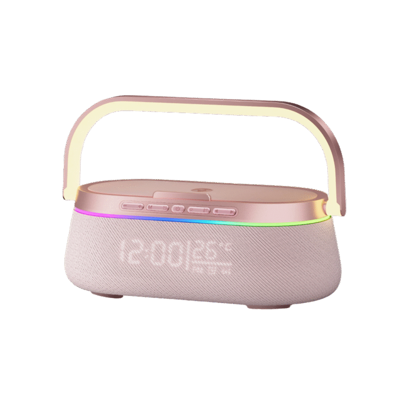 speaker that displays room temperature