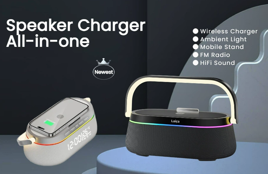 Bluetooth Speakers with Built-in Charger